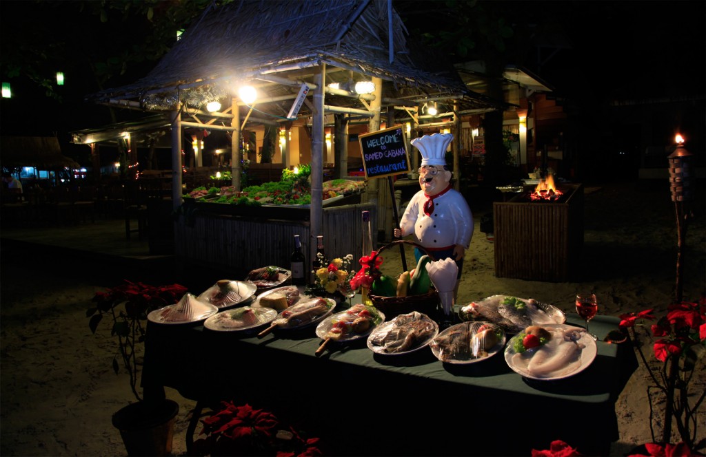 Samed Cabana Resort Beach Restaurant Fresh Food