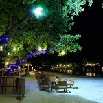 Samed Cabana Resort Beach Restaurant Lights