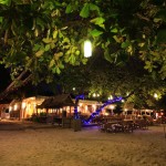 Samed Cabana Resort Beach Restaurant in Evening